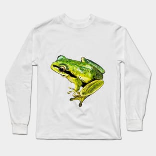 green frog Long Sleeve T-Shirt